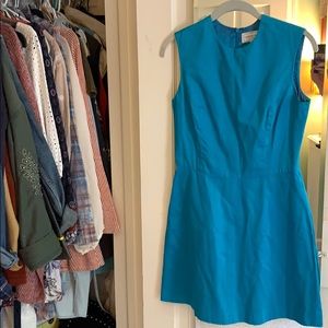 Henri Bendel New York blue dress